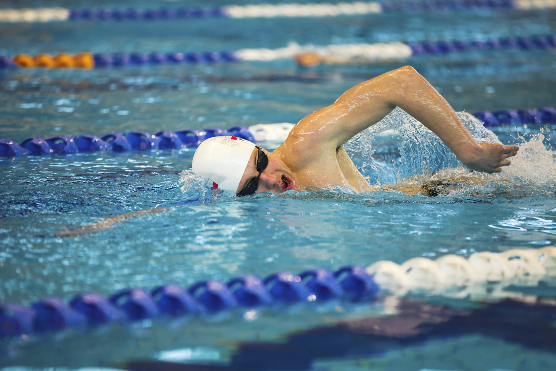美国游泳选手夺冠!挑战自己最好成绩 美国游泳选手夺冠!挑战自己最好成绩